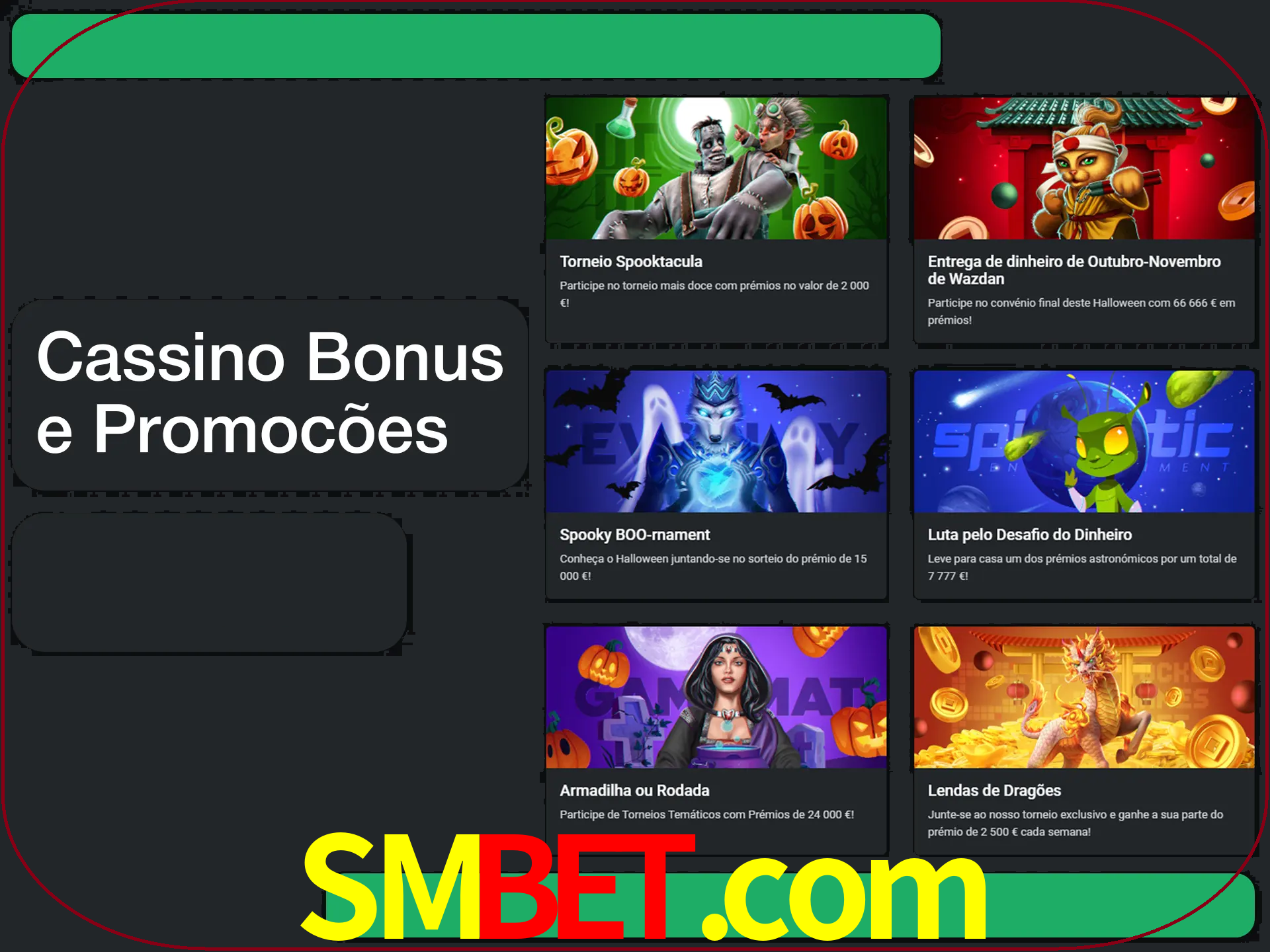 Verifique se há novos bônus de cassino para reivindicar.